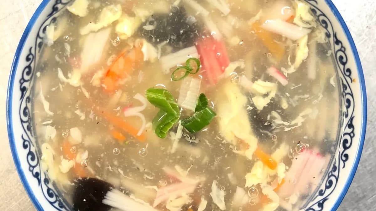 102 Tenger gyümölcsei leves 什锦海鲜羹