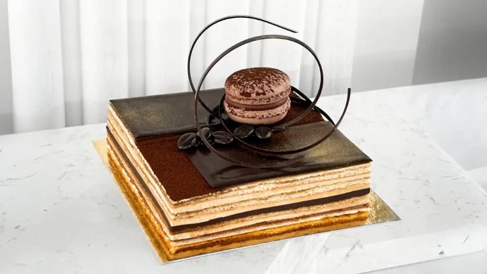 Opera torta 4 szeletes