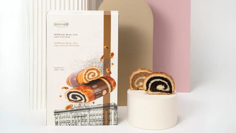 Gerbeaud bejgli duó 1000g díszdobozban
