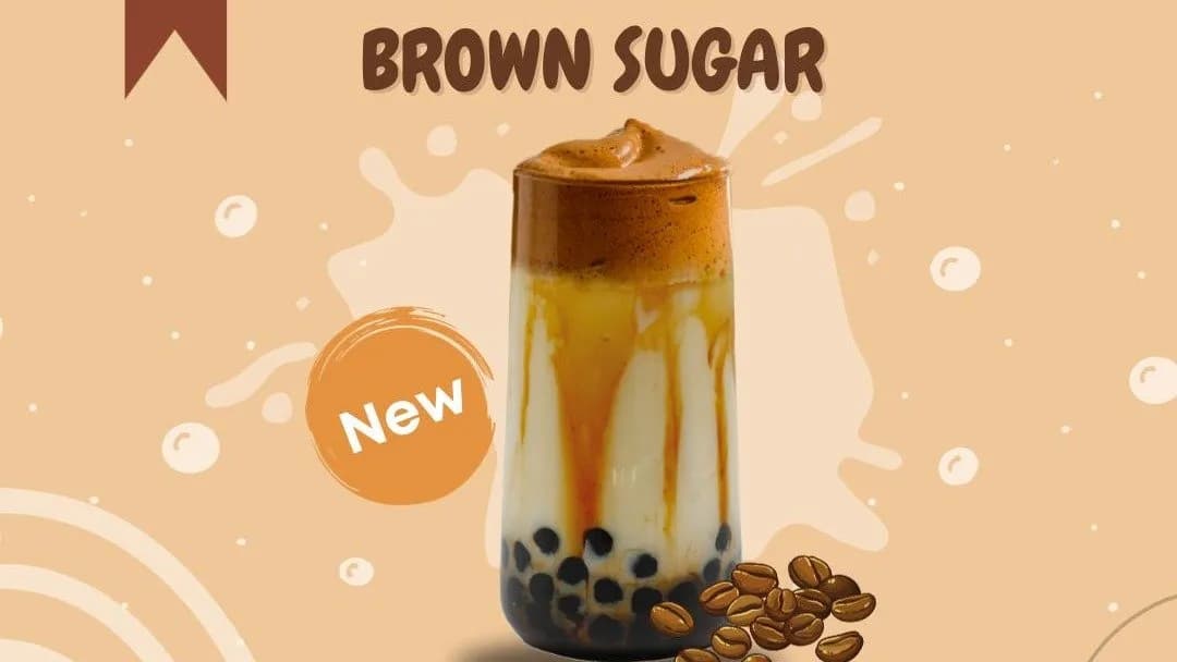 Dalgona brown sugar