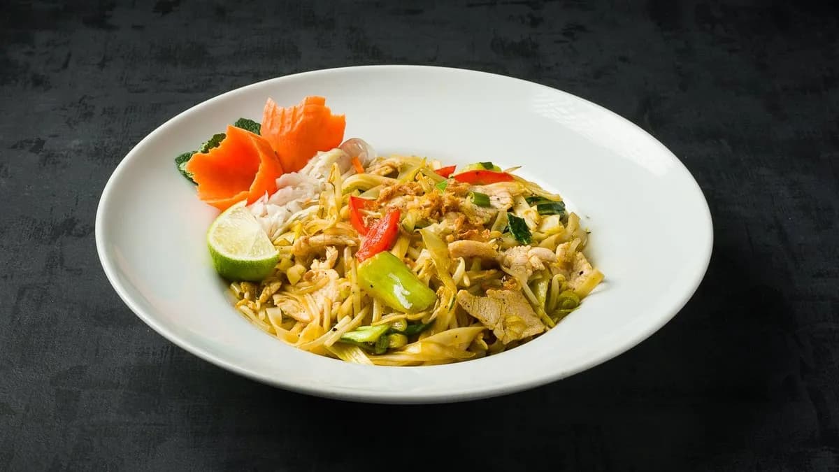 Wok pho rizstészta - Zöldséges 🌱