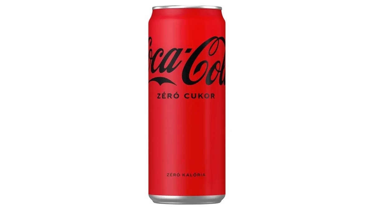 Coca-cola zero 0,33 l