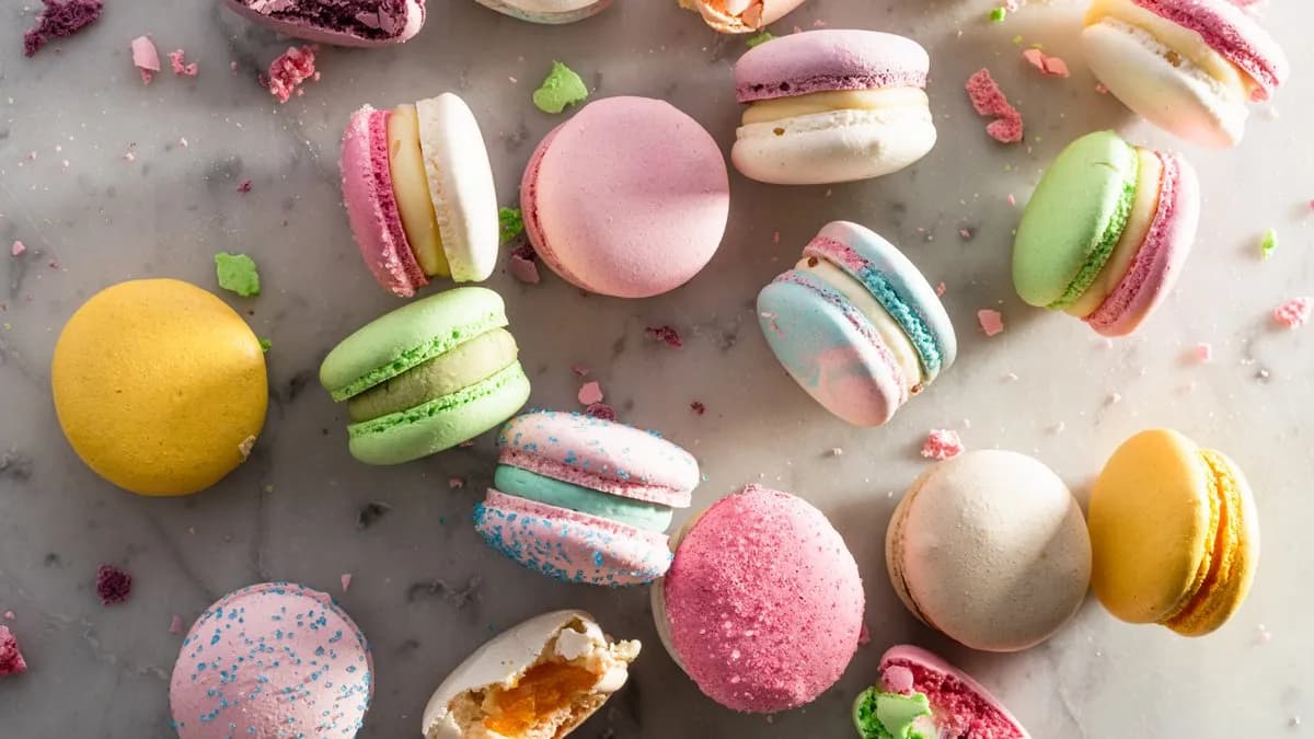 MARACUJÁS KARAMELL MACARON