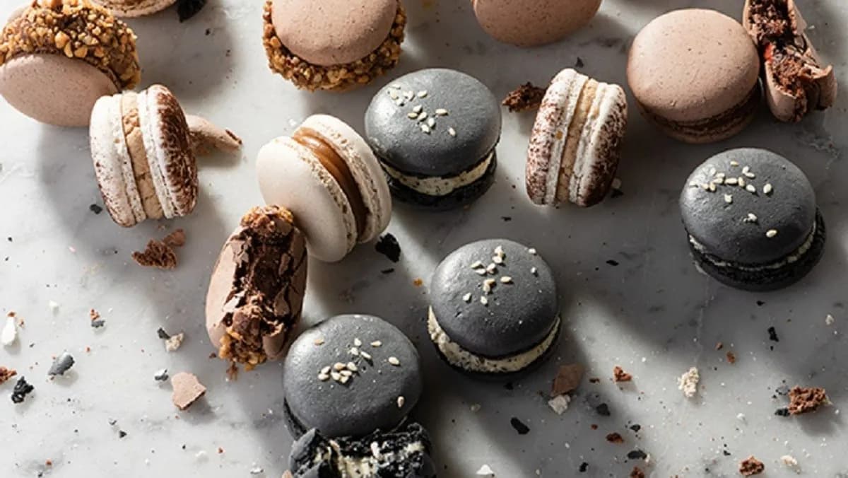 SÓS KARAMELL MACARON
