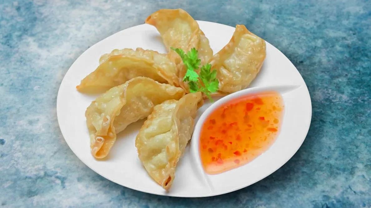 E2. Fried Pork Dumpling
