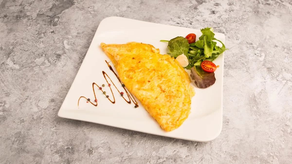 Omlett 2 választható feltéttel