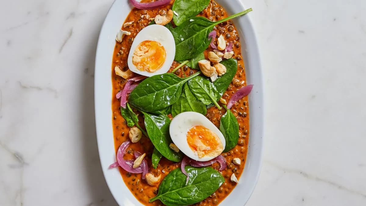 Fűszeres lencsefőzelék