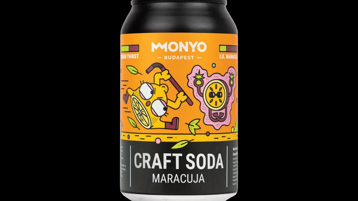 Monyo limonádé 330 ml - Maracuja