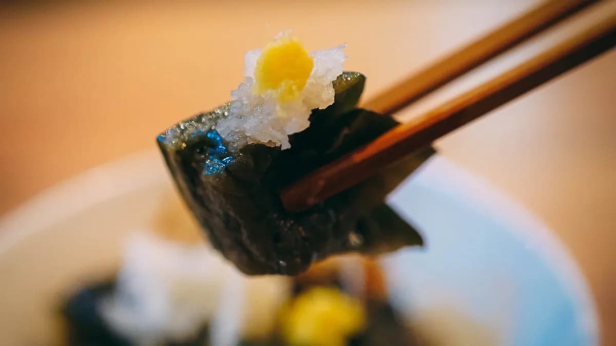 Nasu Agebitashi (Japanese-style fried eggplant)