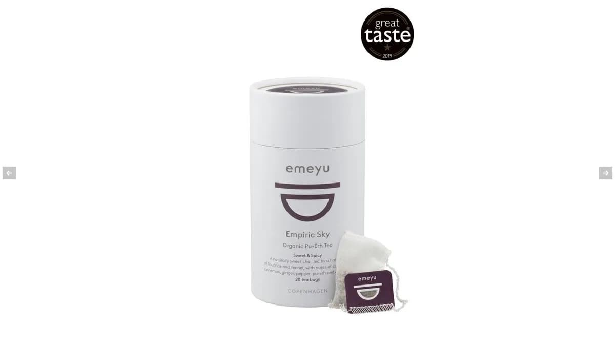 Emeyu 20db filteres tea, chai pu-erh