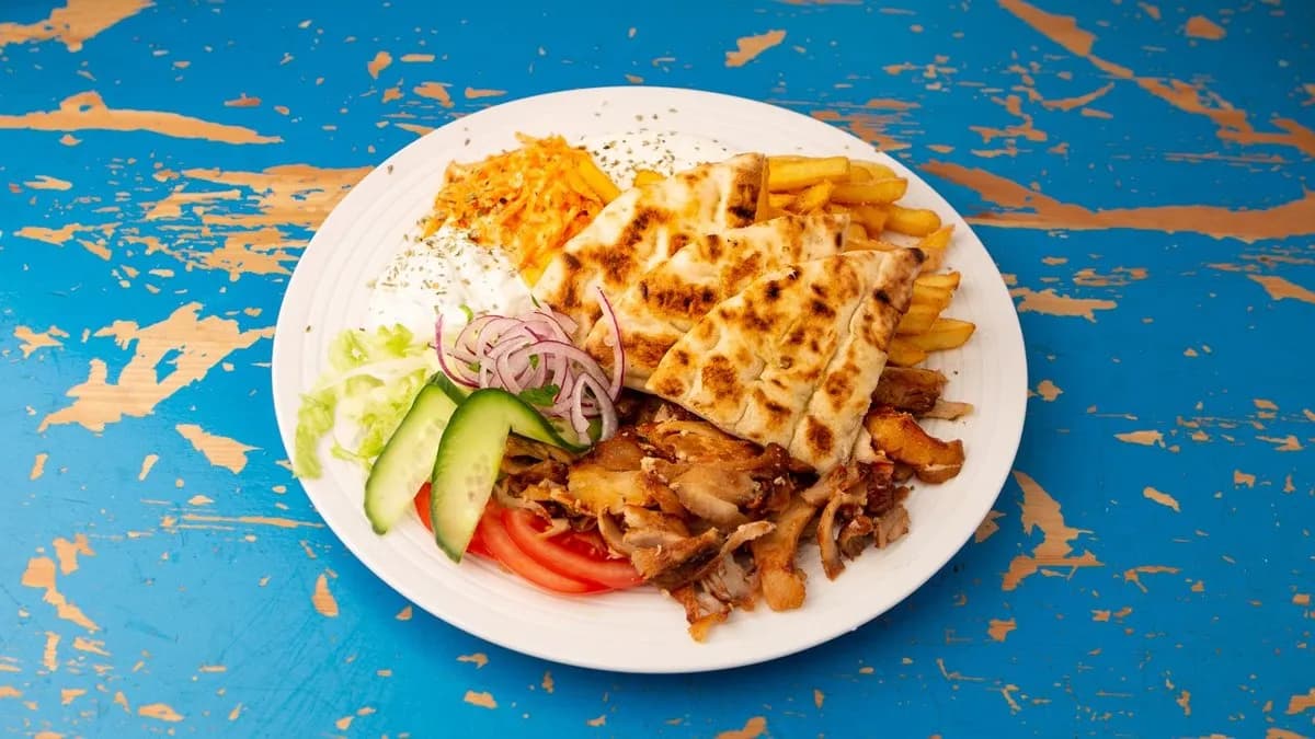 Nagy Gyros tál