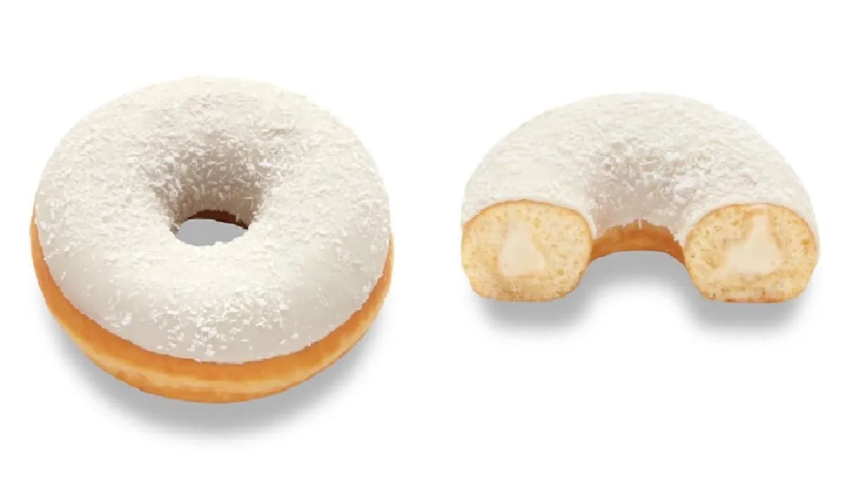 Kókuszos töltött fánk