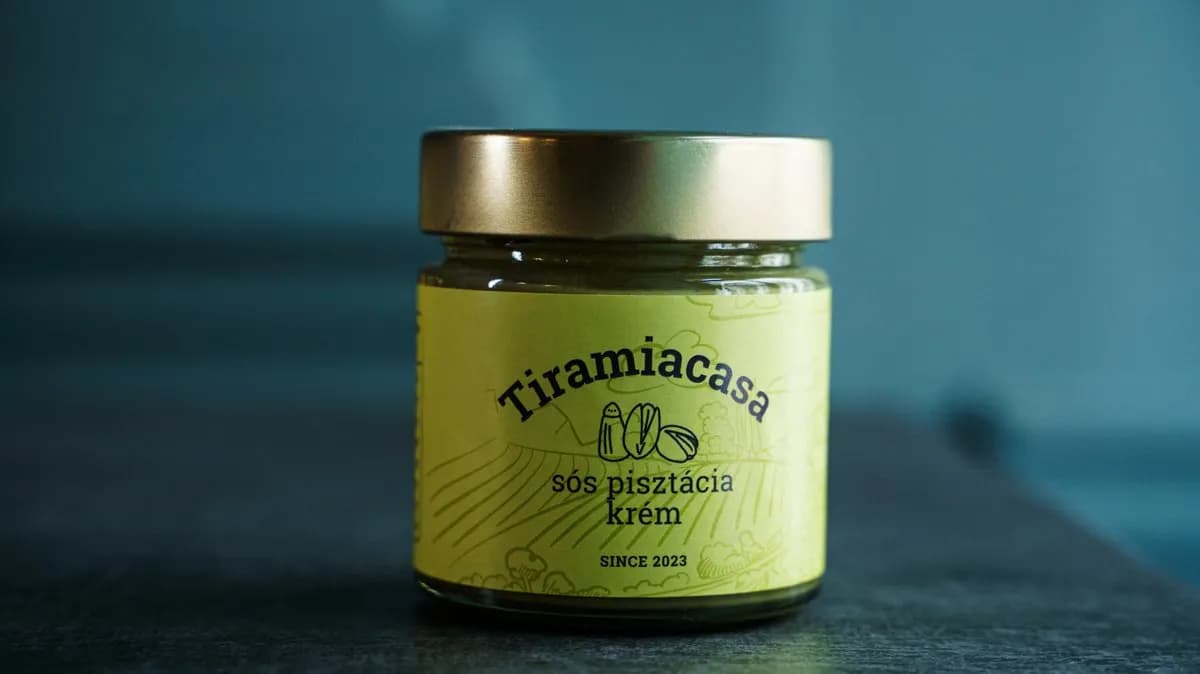 Sós pisztácia krém