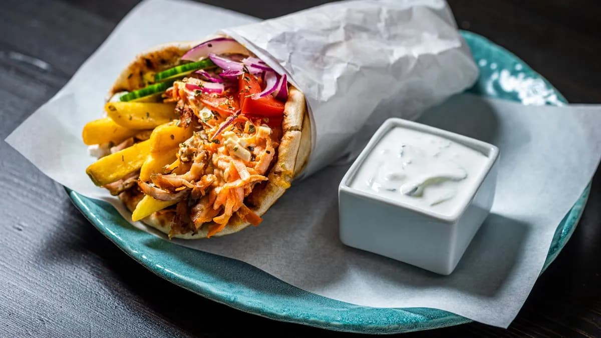 Görög gyros pita