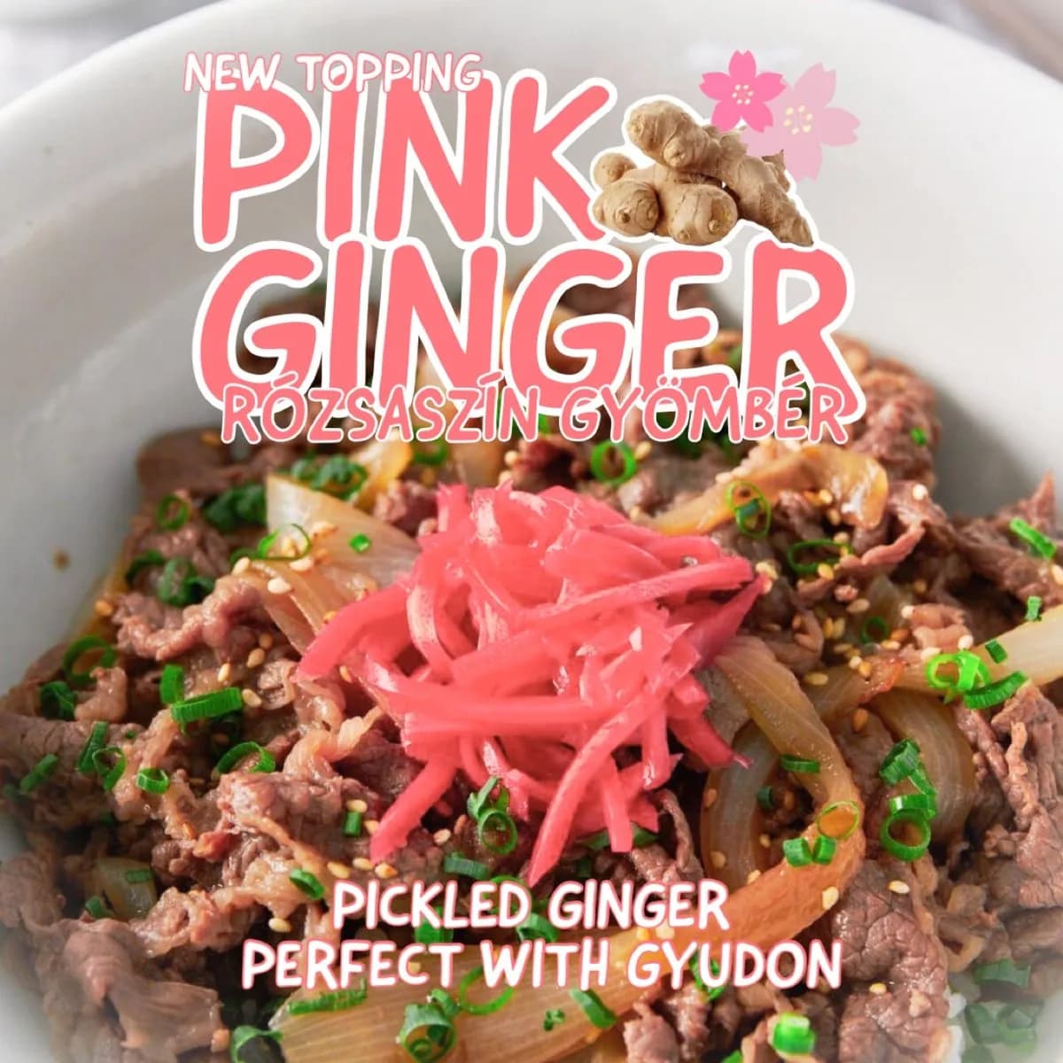 Pink Pickled Ginger