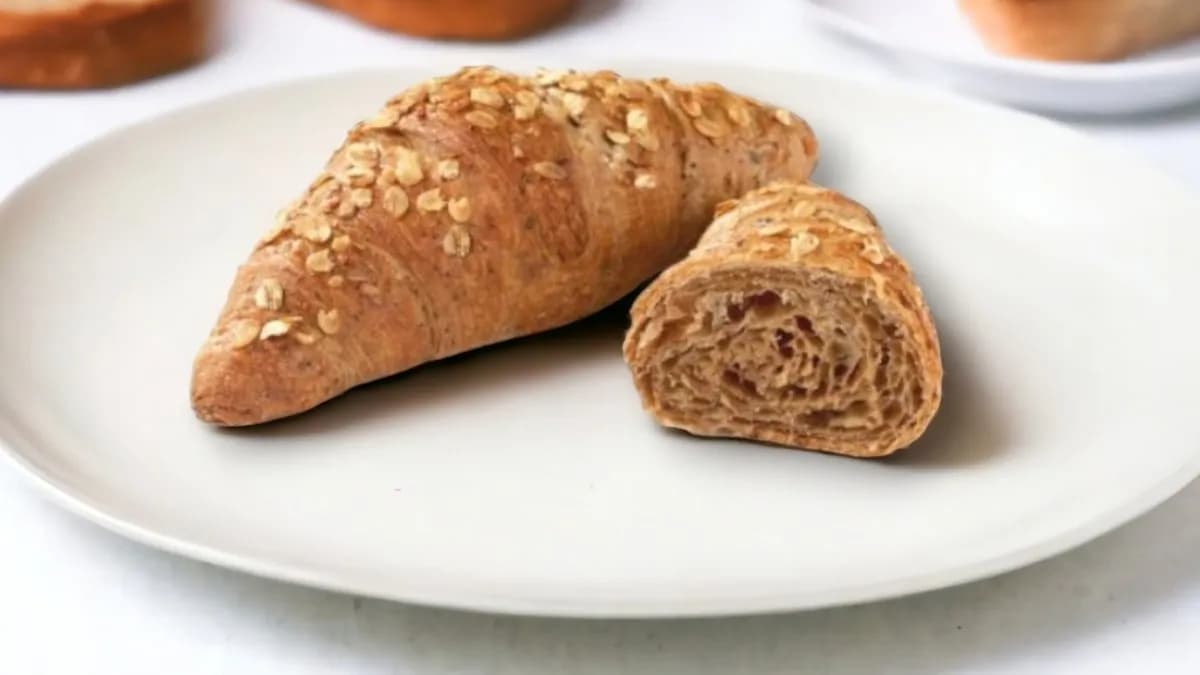 Teljes kiőrlésű croissant