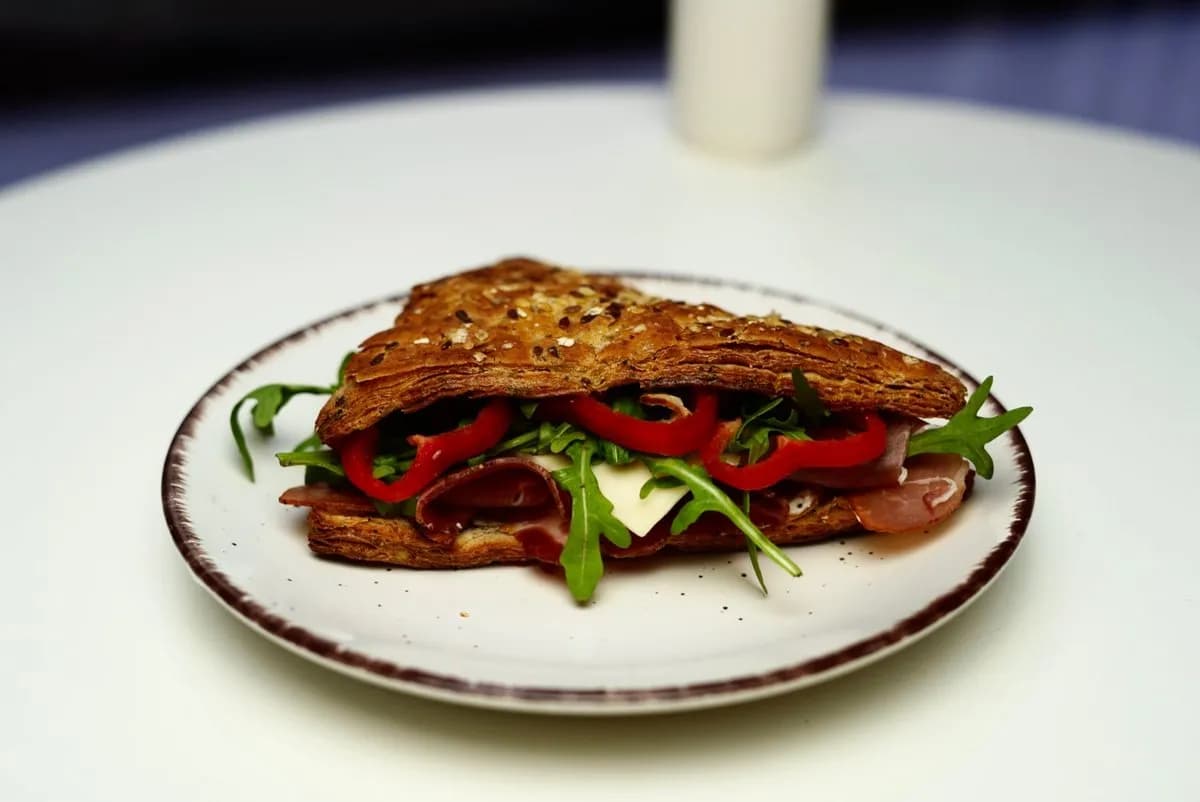 Black forrest ham & cheese sandwich / szendvics