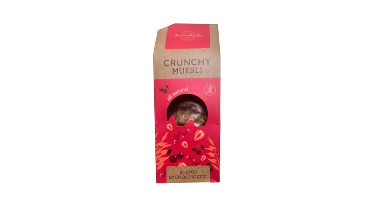 Mendula bogyós gyümölcsös crunchy muesli (250 g)