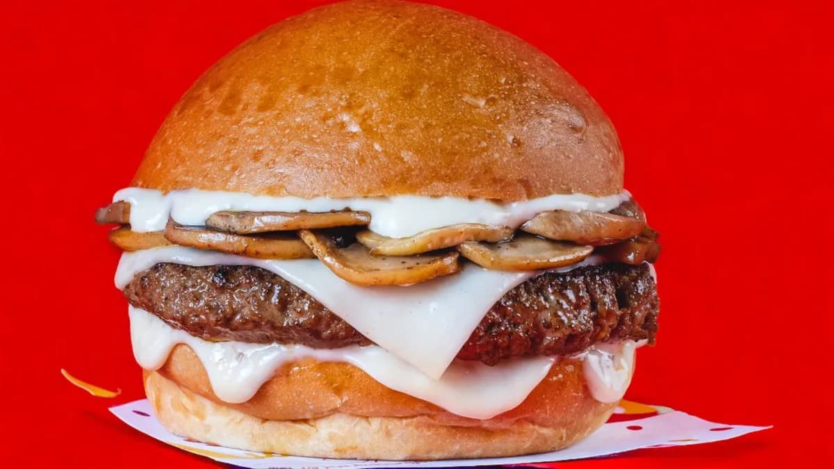 Truffle Mushroom - medium beef menu