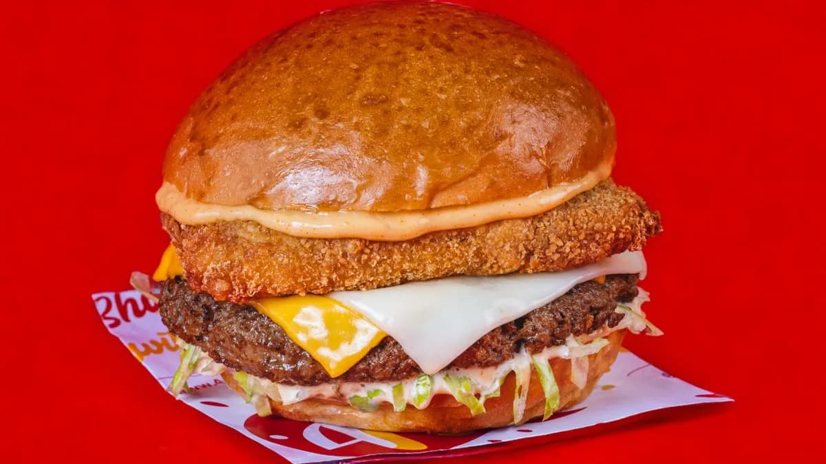 4A Cheesy - large beef menu