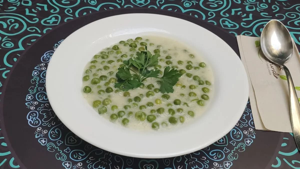 Zöldborsófőzelék