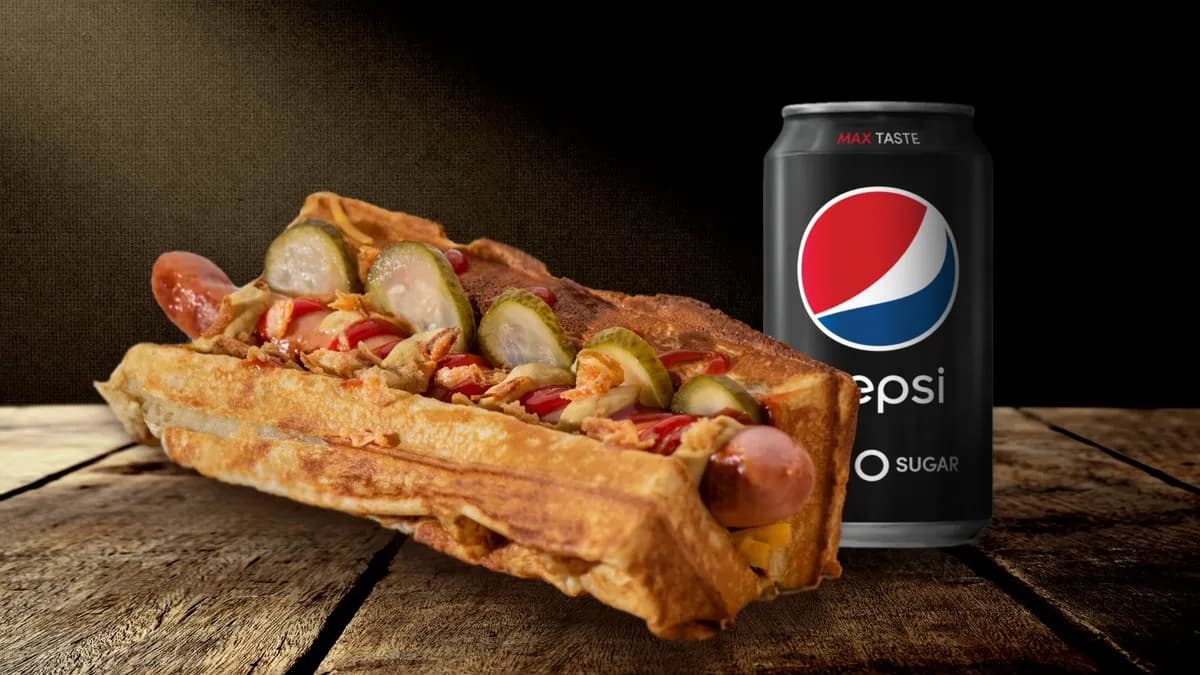 Amerika hot-dog + 0,33 L üdítő