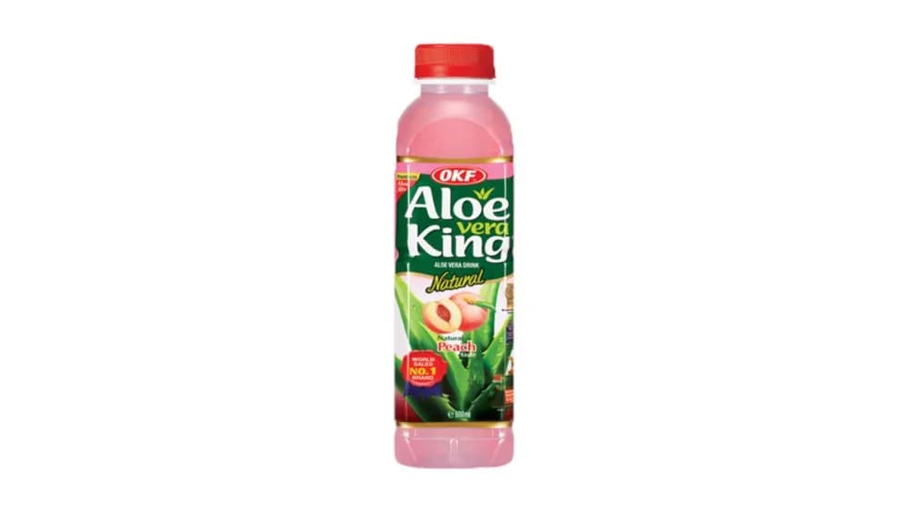 Aloe peach 500ml 桃子aloe