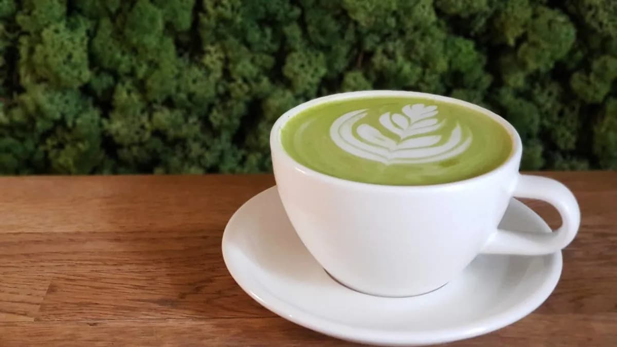 Matcha latte 300ml - visszaváltható üvegben