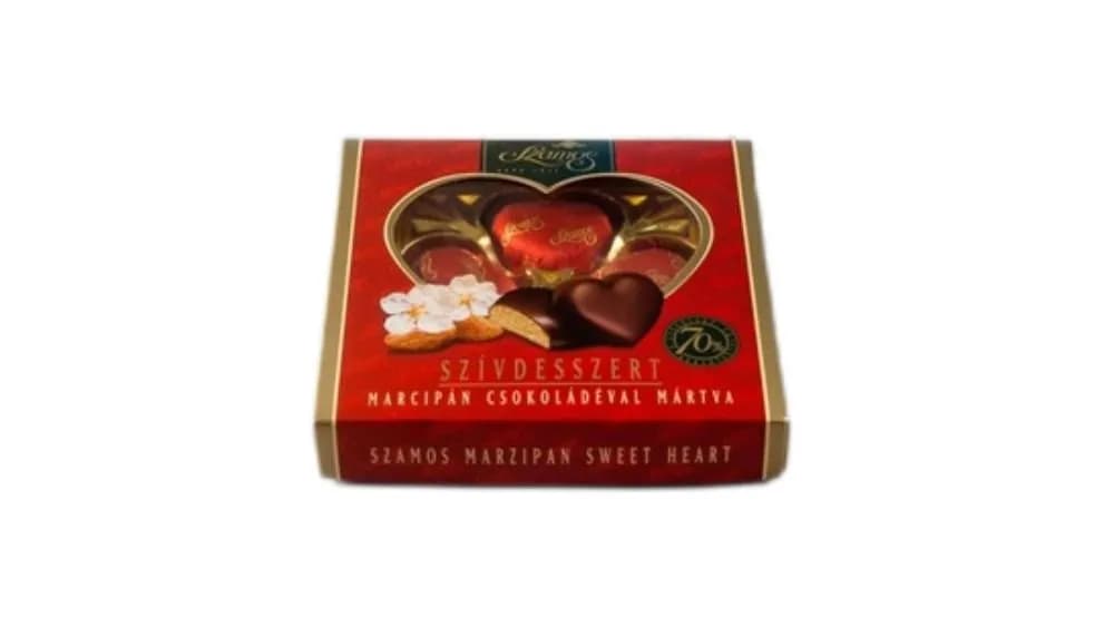 Szívdesszert díszdoboz 50g (4db)