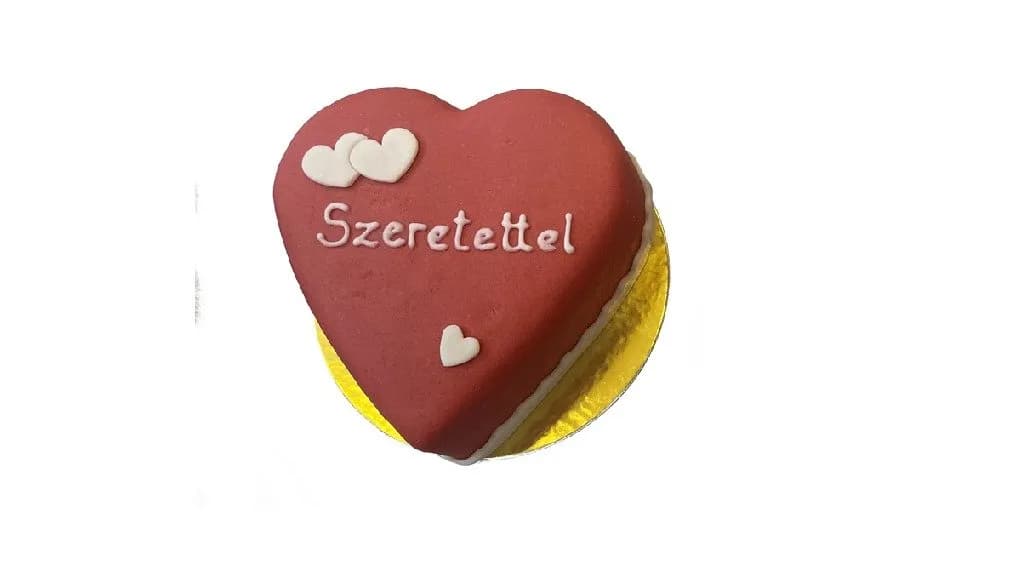 Alakos marcipán torta 600g SZÍV