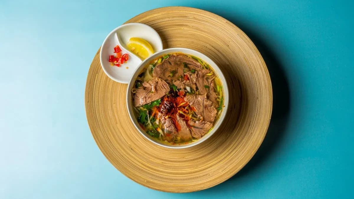 1be. Marhahúsos Pho leves kis adag