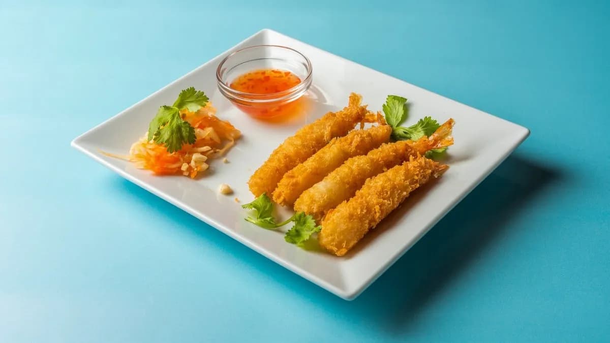 4E. Tempurázott rák (édes-chilis mártással) /4db