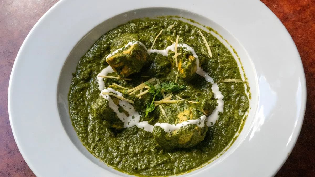 SPINACH CHICKEN/PALAK CSIRKE