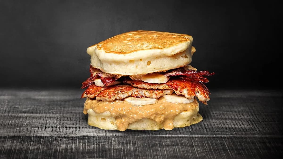 ELVIS Pancake Burger