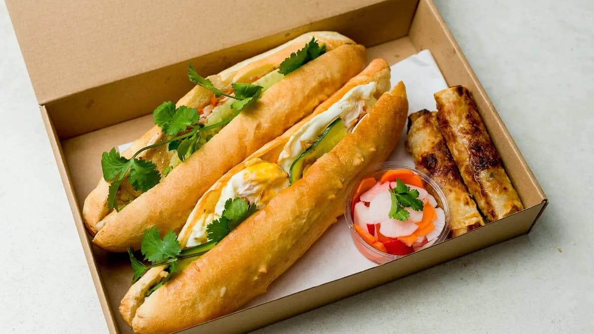 Bánh mi 2-es kombó