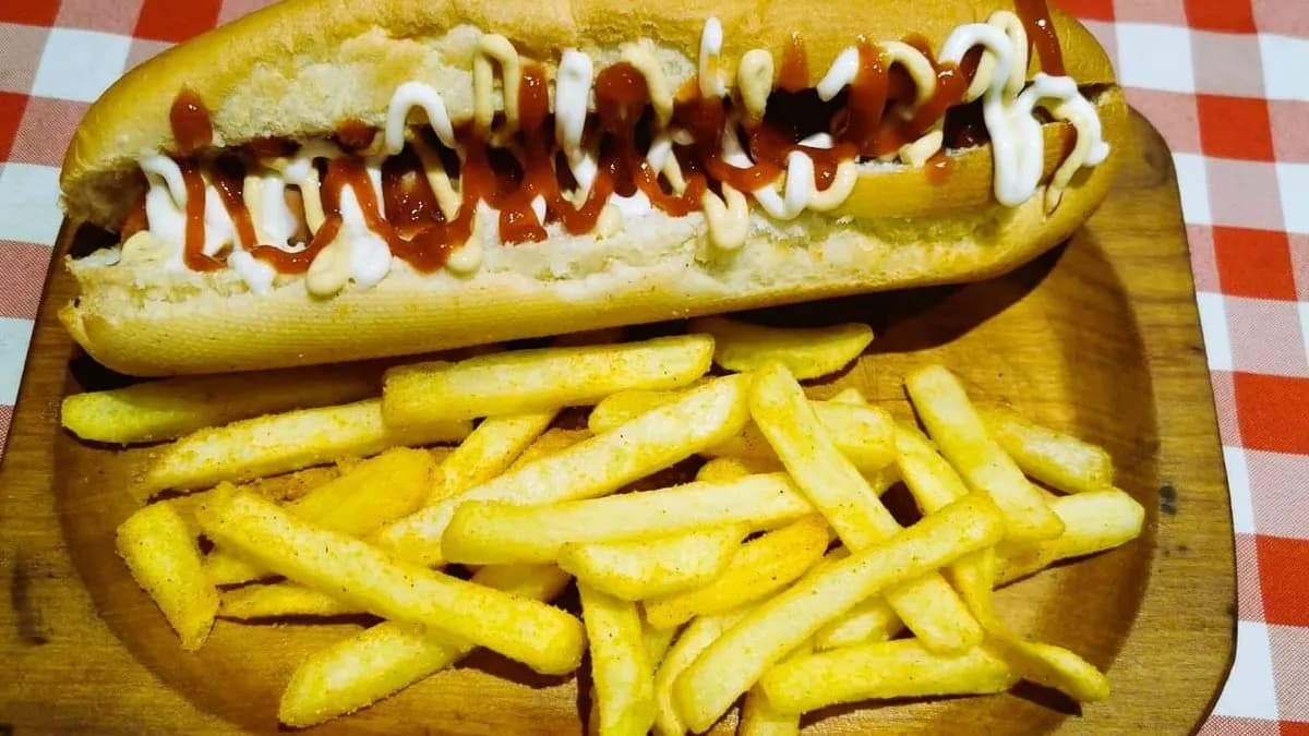 Klasszik,hasábbal/Classic with Fries