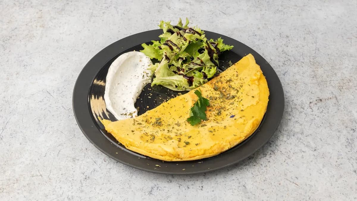 Csicseriborsó omlett