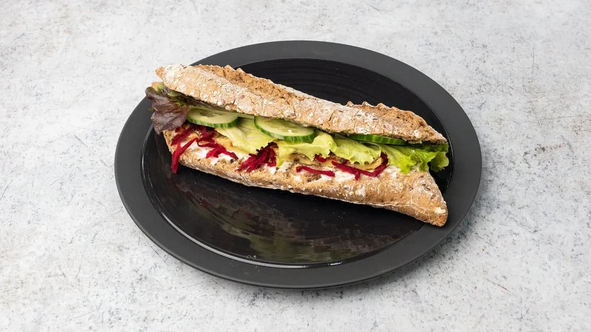 Frittata hajdinás bagettben