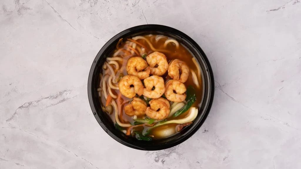 Garnélarákos 8db Ramen leves