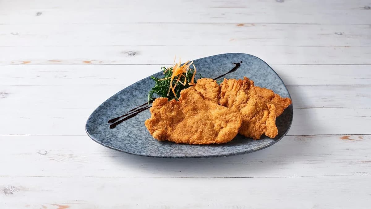 Csirkemellfilé rántva