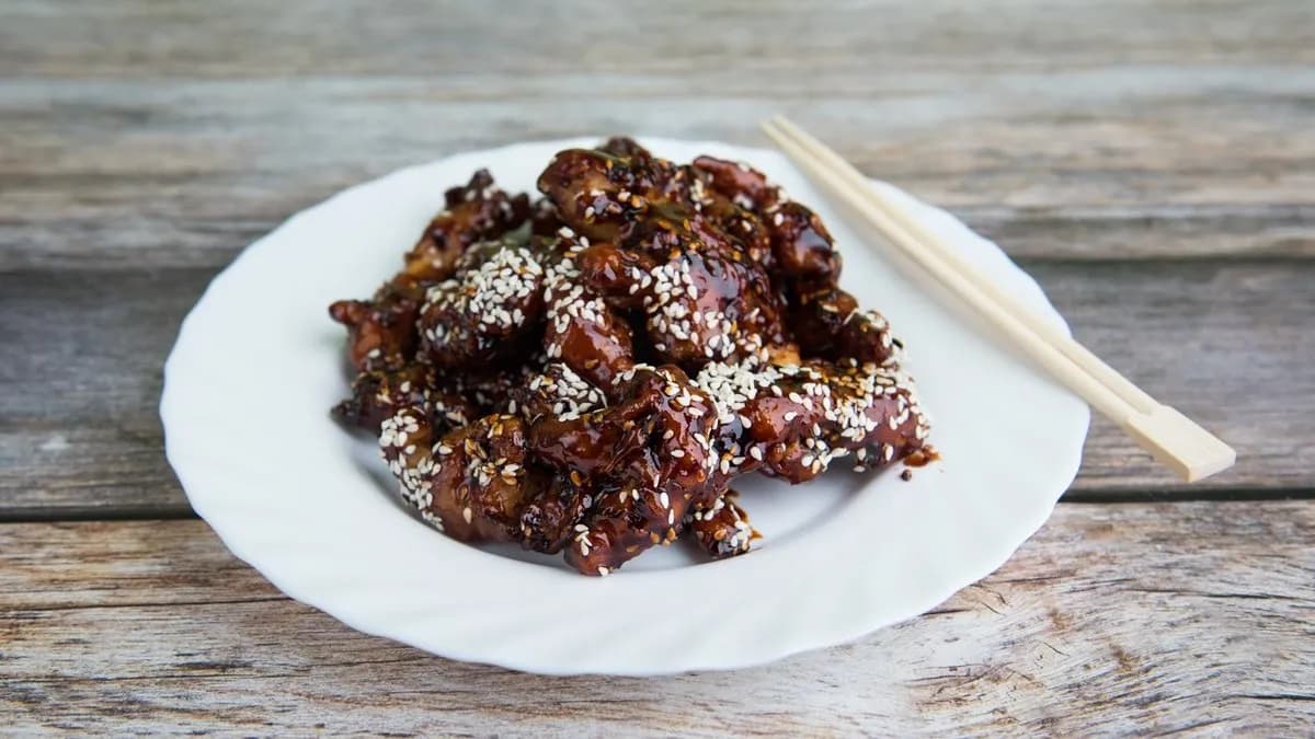 Egzotikus kacsa édes, csípős (nagy adag)