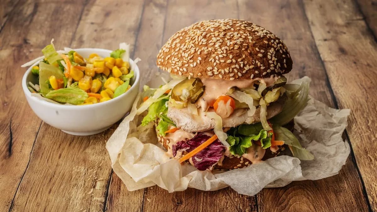 Csirkés csoda burger