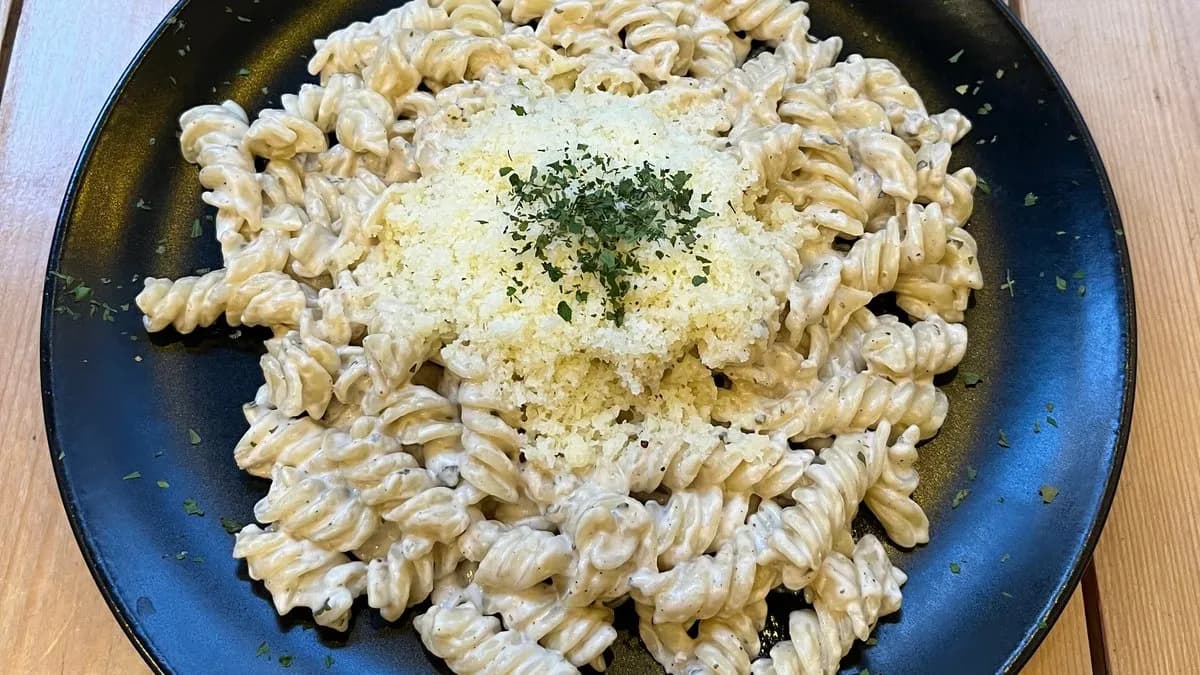 Vargánya gombakrémes Fusilli (Nagy adag) - választható más tésztával