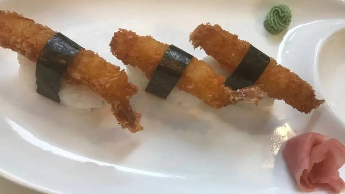 Sült Garnélarák nigiri - S10, 3db
