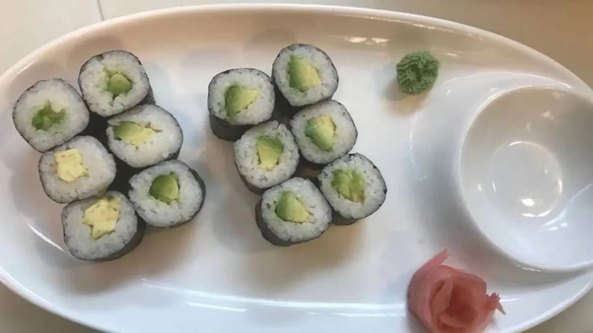 Avokádó Maki - F7, 12db