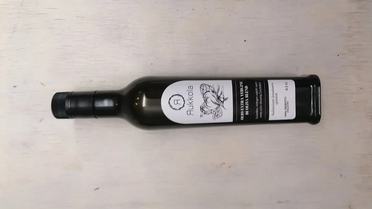 0,5 l Szicíliai EXTRA SZŰZ nyers termelői olíva olaj üvegben