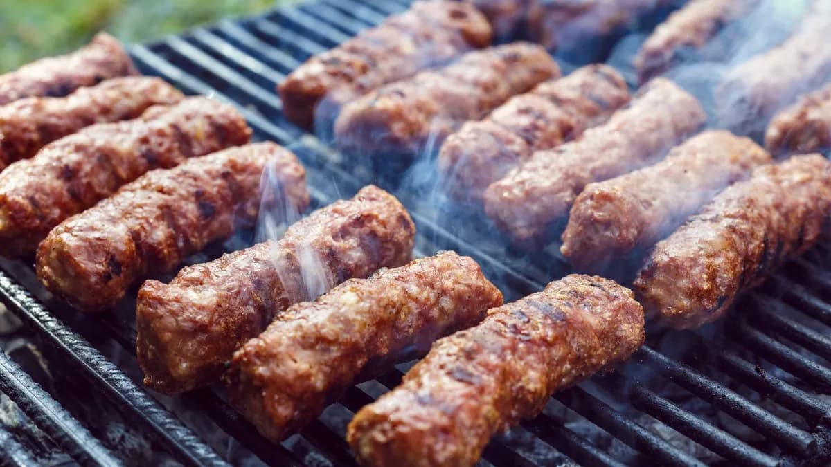 Erdélyi Mics hasábburgonyával/friss salátával, mustárral (nagy adag!)