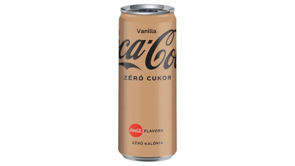 Coca Cola  - vaníliás - 0,33l