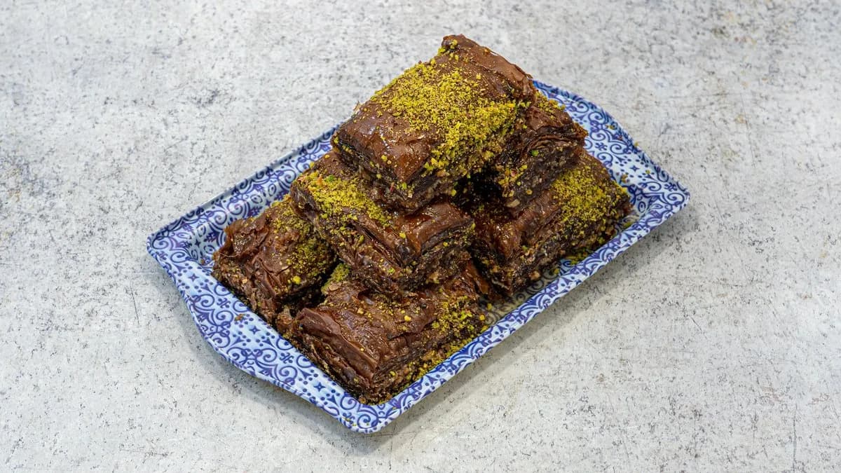 Baklava csokis pisztáciás