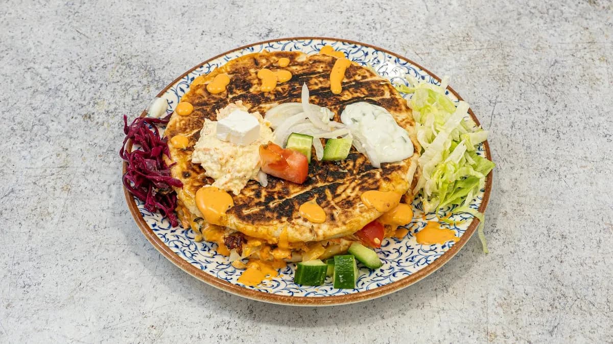 Speciális gyros pizza